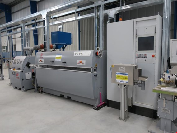 Used ROSENDAHL Production line for applying shielding (welding, corrugating) R K-W for Sale (Trading Premium) | NetBid Industrial Auctions